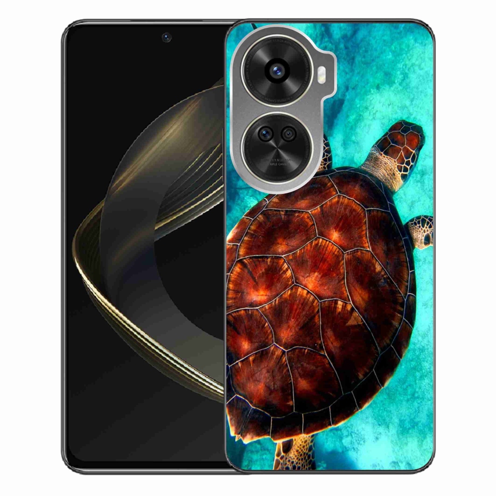 Gelový kryt mmCase na Huawei Nova 12 SE - želva