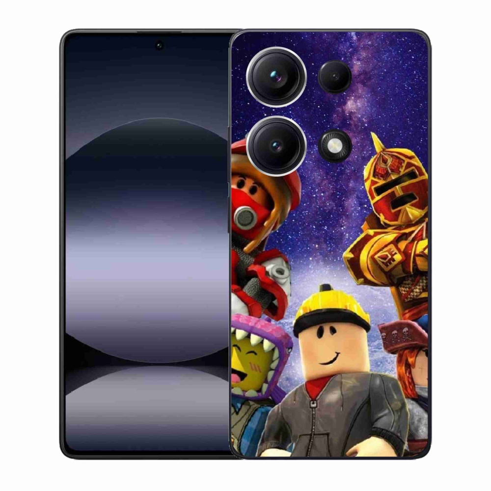 Gelový kryt mmCase na Xiaomi Redmi Note 14S - roblox 3