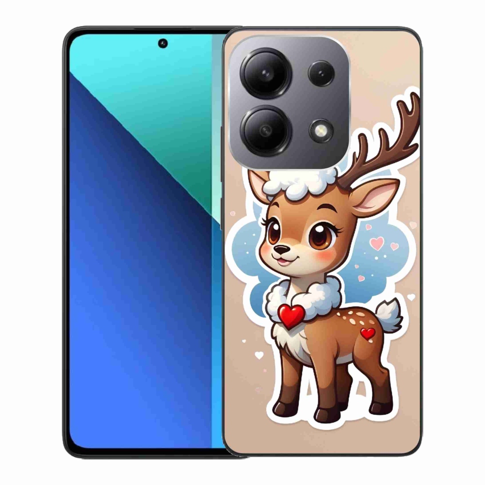 Gelový kryt mmCase na Xiaomi Redmi Note 13 - kreslený sob