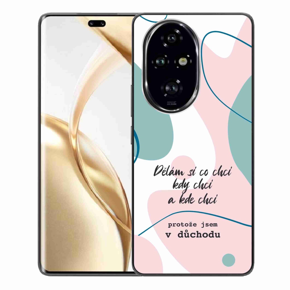 Gelový kryt mmCase na Honor 200 Pro 5G - vtipný text 10 bílé pozadí