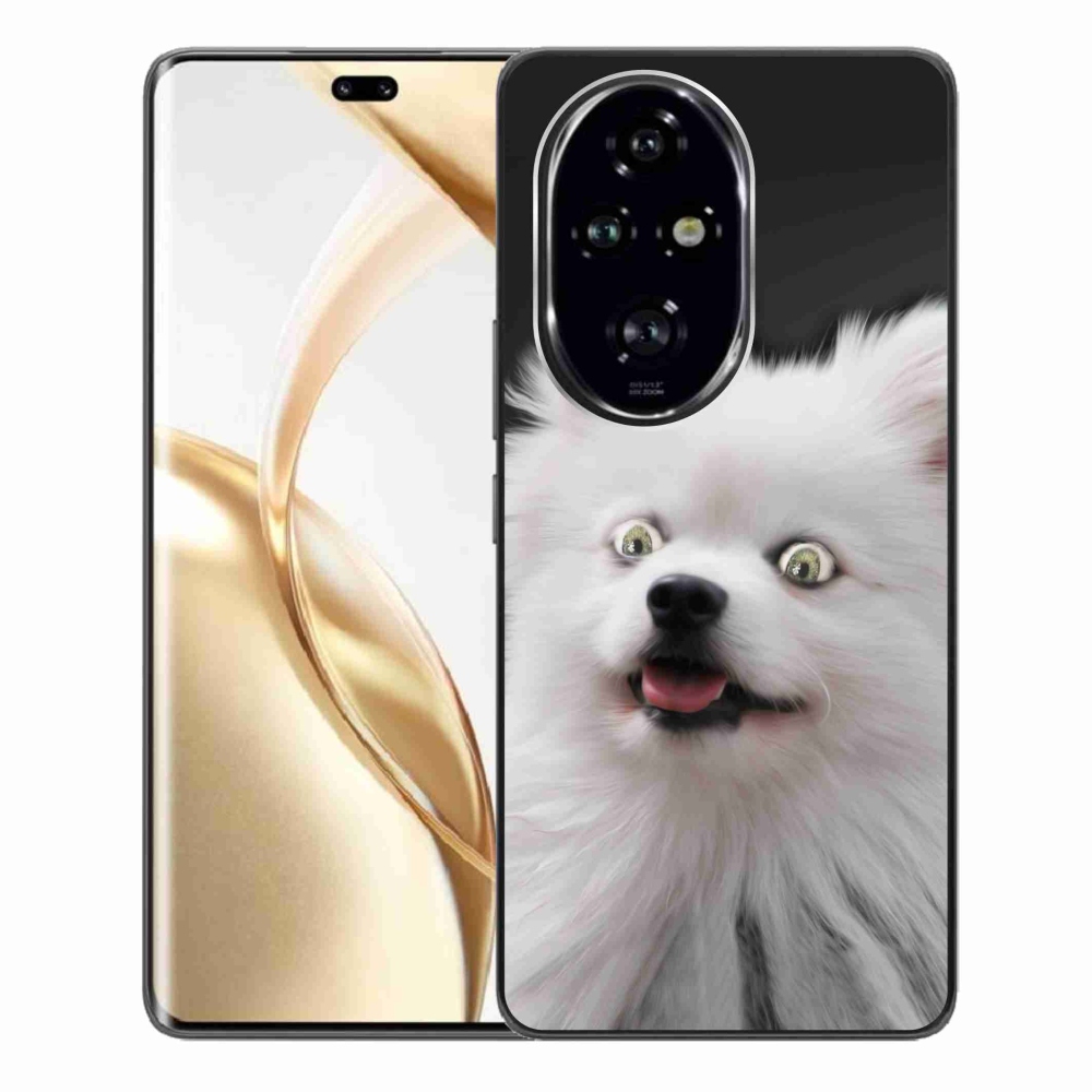 Gelový kryt mmCase na Honor 200 Pro 5G - bílý špic