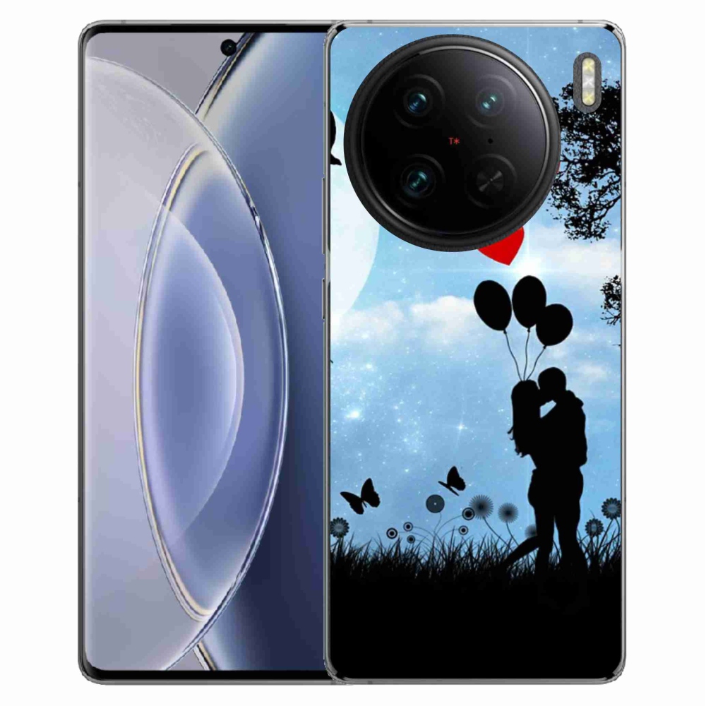 Gelový obal mmCase na Vivo X90 Pro - zamilovaný pár