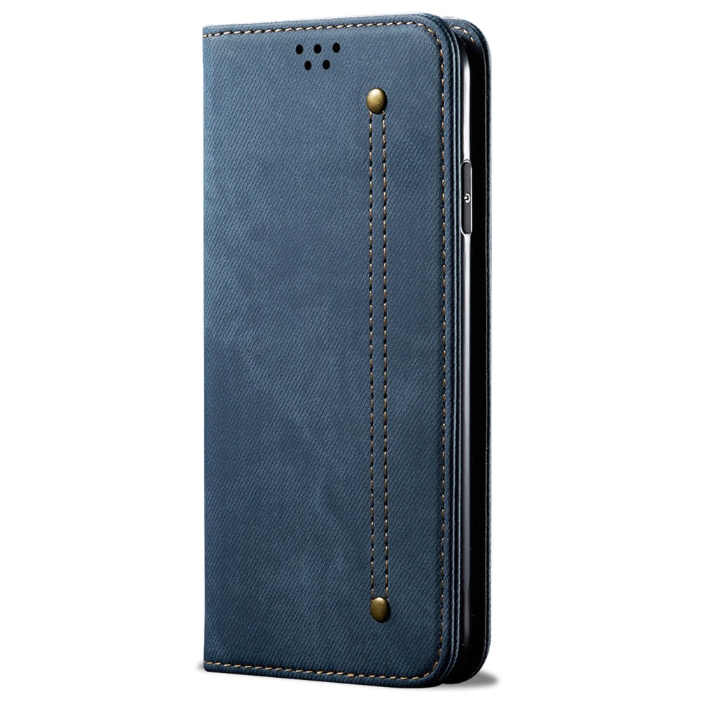 Jeanse knížkové pouzdro na Xiaomi 15 Ultra - modré