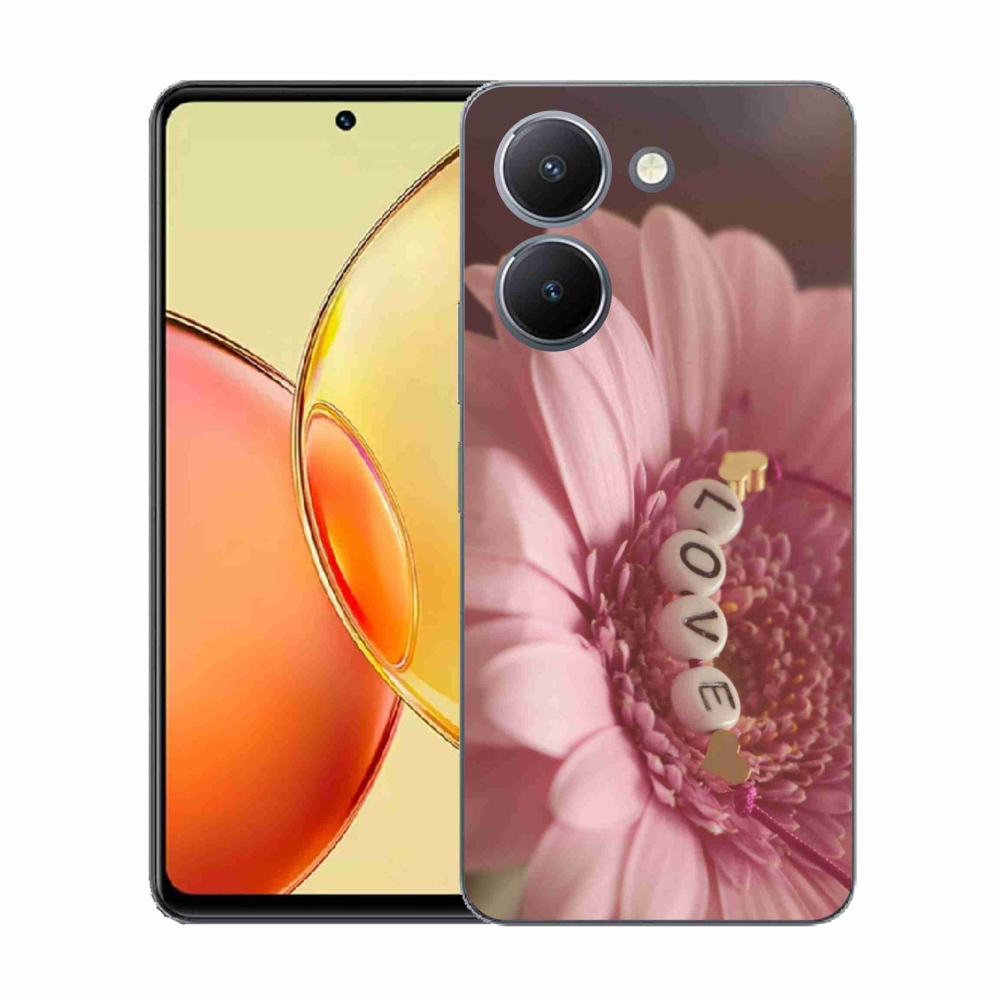 Gelový kryt mmCase na Vivo Y36 - přívěsek love