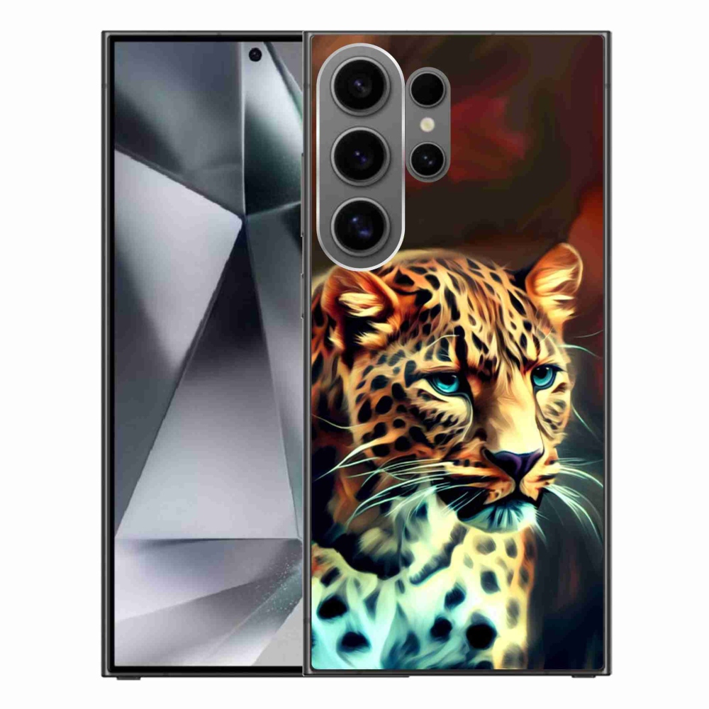 Gelový kryt mmCase na Samsung Galaxy S24 Ultra - leopard