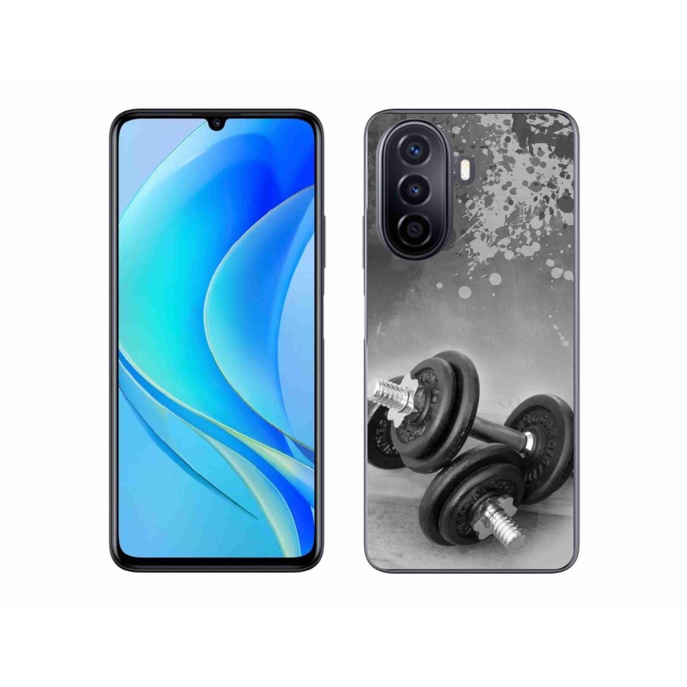 Gelový kryt mmCase na Huawei Nova Y70 - činky 1