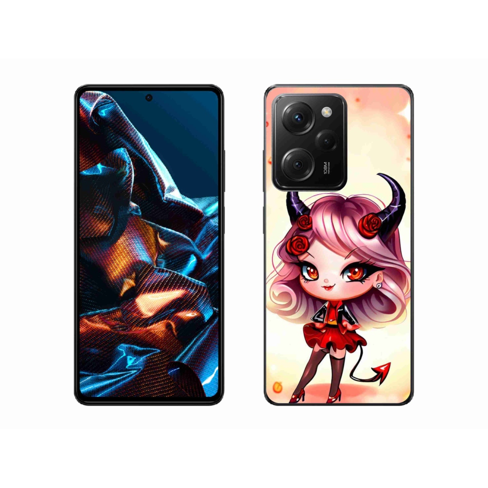 Gelový kryt mmCase na Xiaomi Poco X5 Pro 5G - kreslená čertice