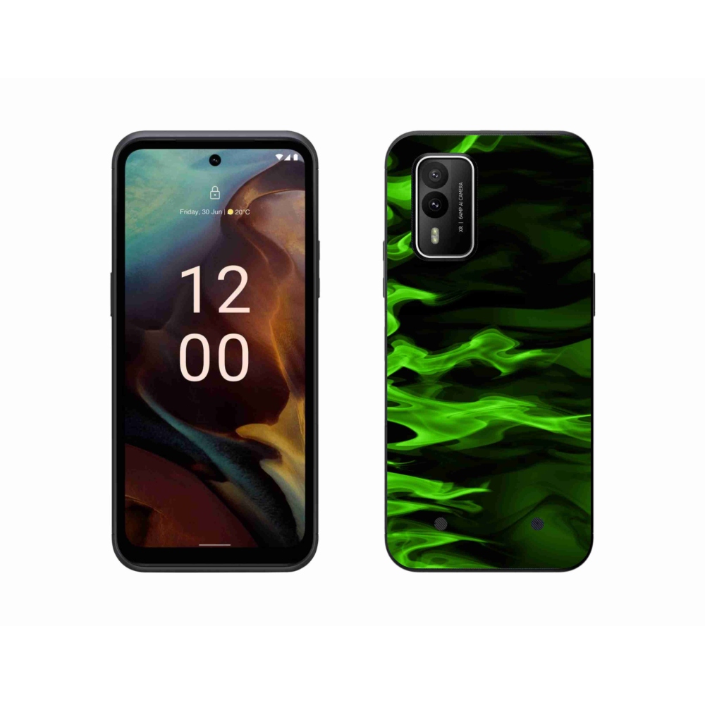 Gelový kryt mmCase na Nokia XR21 - abstraktní vzor 10