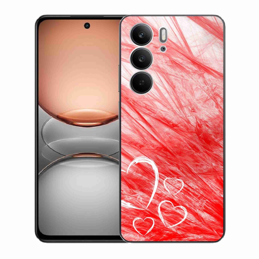 Gelový kryt mmCase na Realme C75 - heart