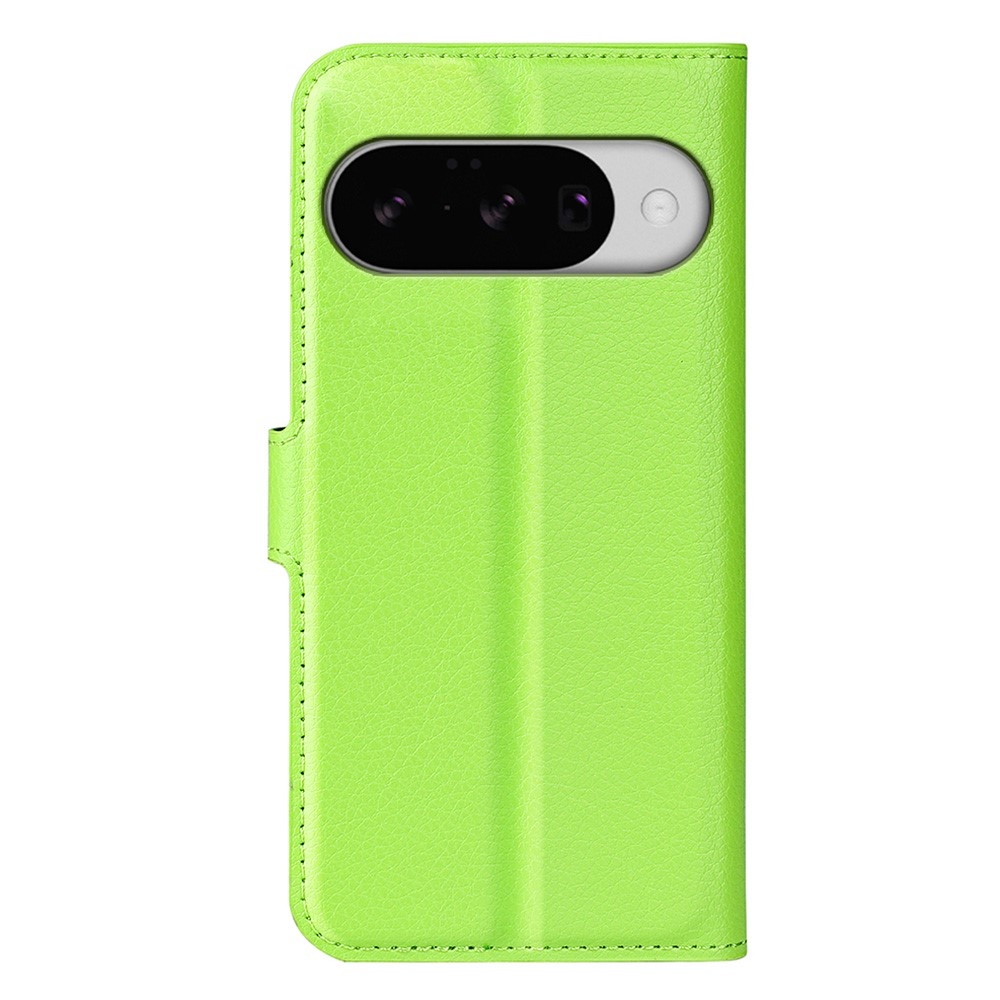 Litchi knížkové pouzdro na Google Pixel 10 - zelené