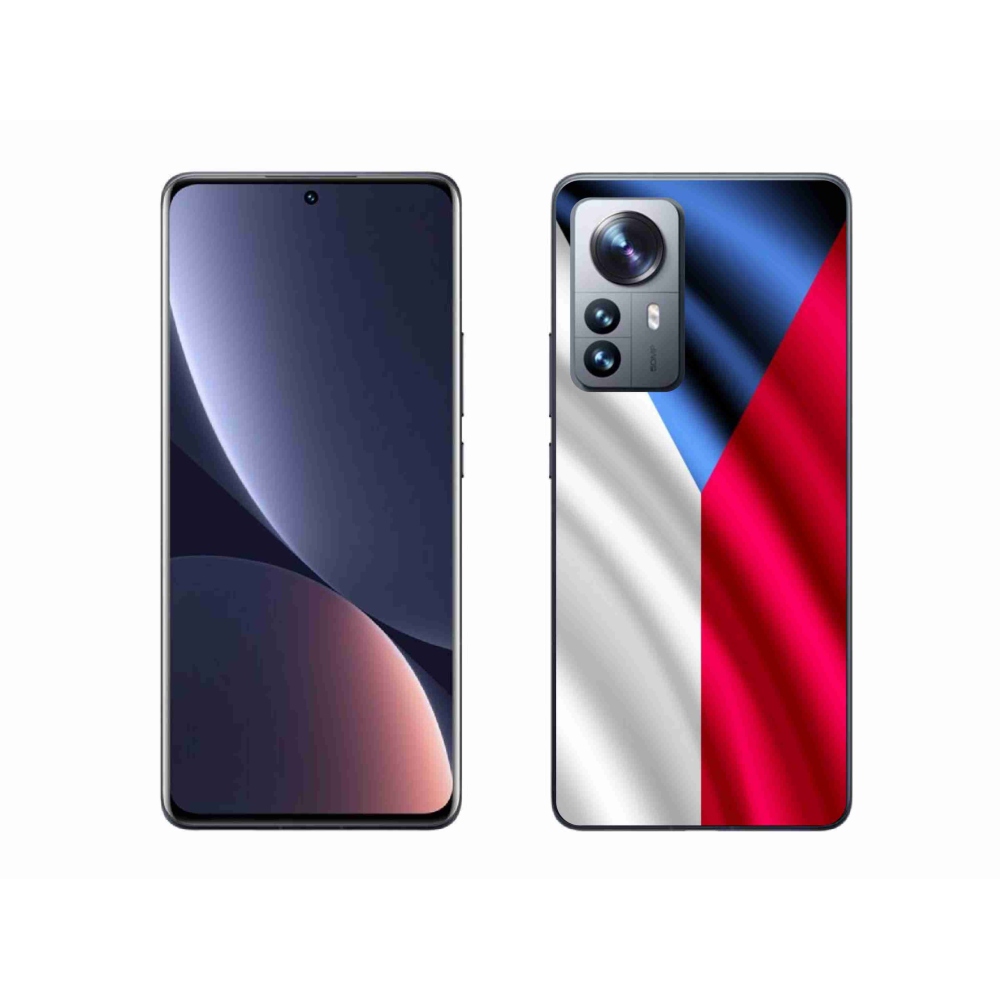 Gelový kryt mmCase na mobil Xiaomi 12 Pro - česká vlajka