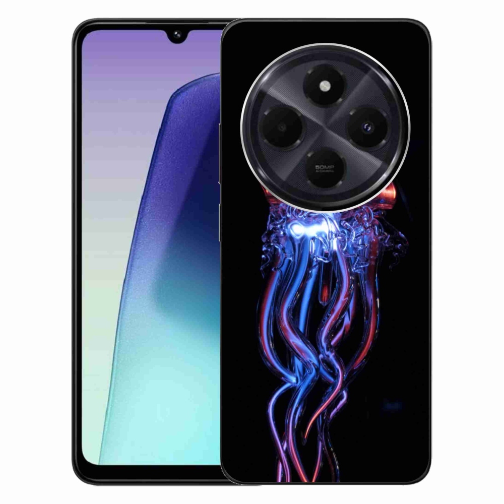 Gelový kryt mmCase na Xiaomi Redmi 14C/Poco C75 - medúza