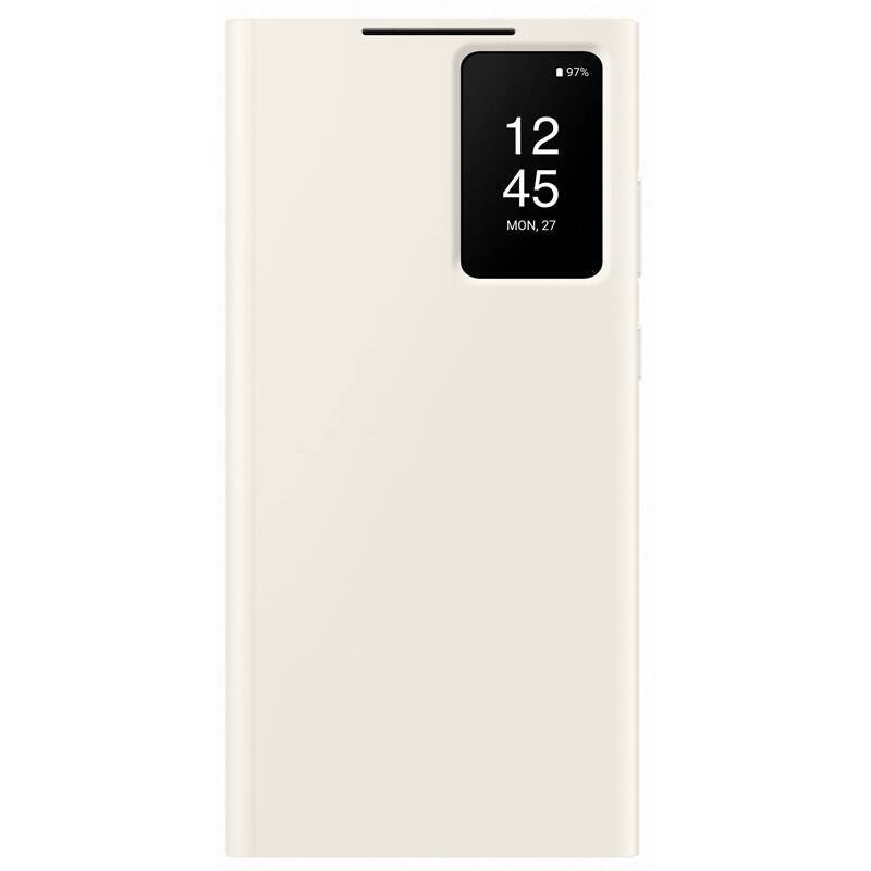 EF-ZS918CUE Samsung Clear View Pouzdro pro Galaxy S23 Ultra Cream