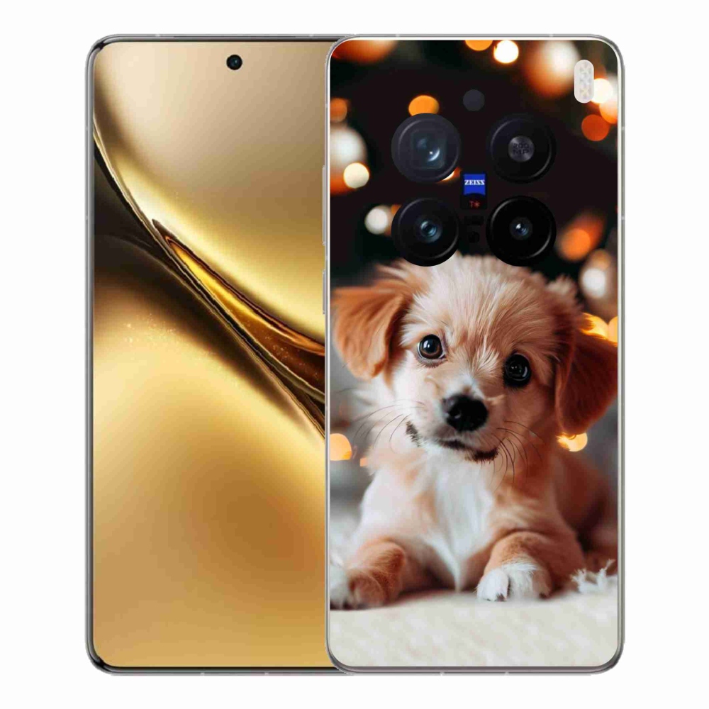 Gelový kryt mmCase na Vivo X200 Pro 5G - štěňátko