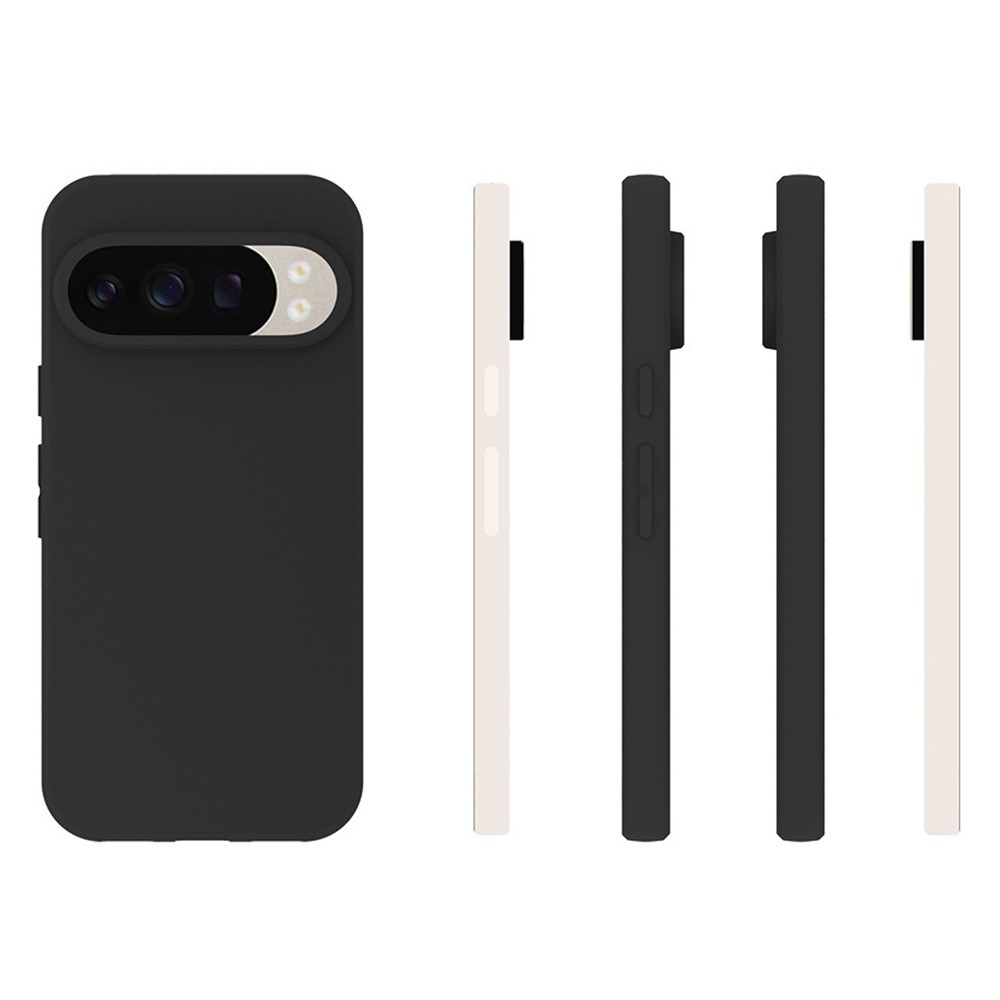 Matný gelový obal na mobil Google Pixel 10 Pro/Pixel 10 - černý