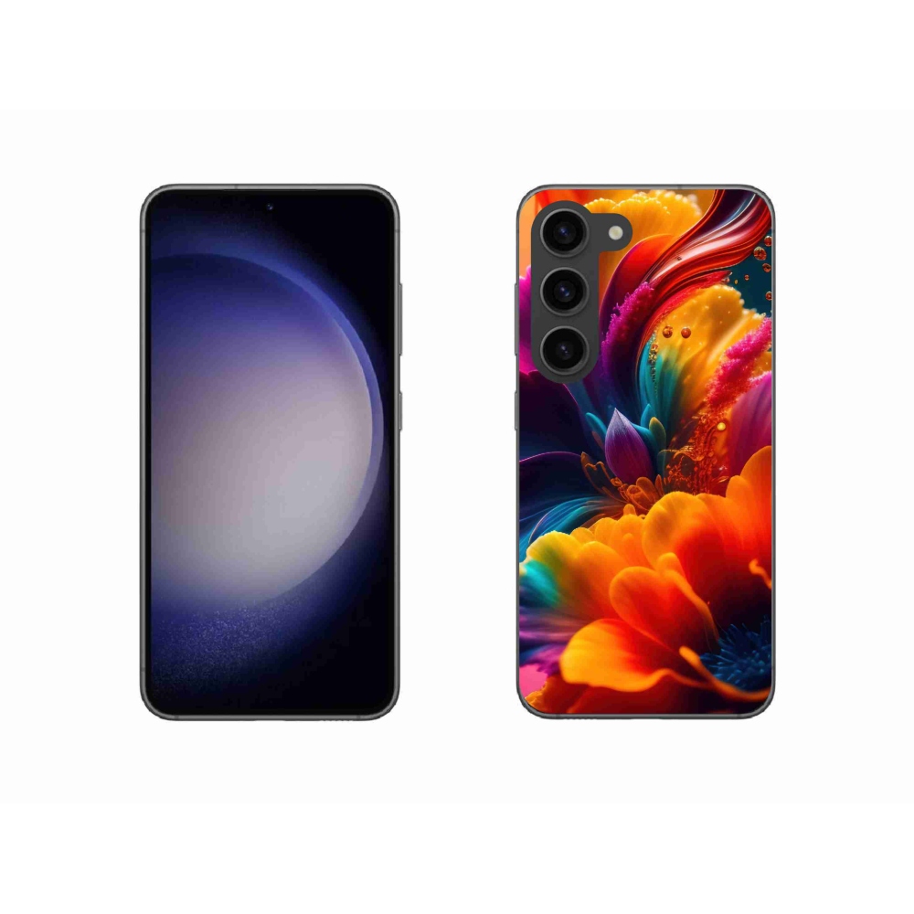 Gelový kryt mmCase na Samsung Galaxy S23 5G - abstraktní motiv 2