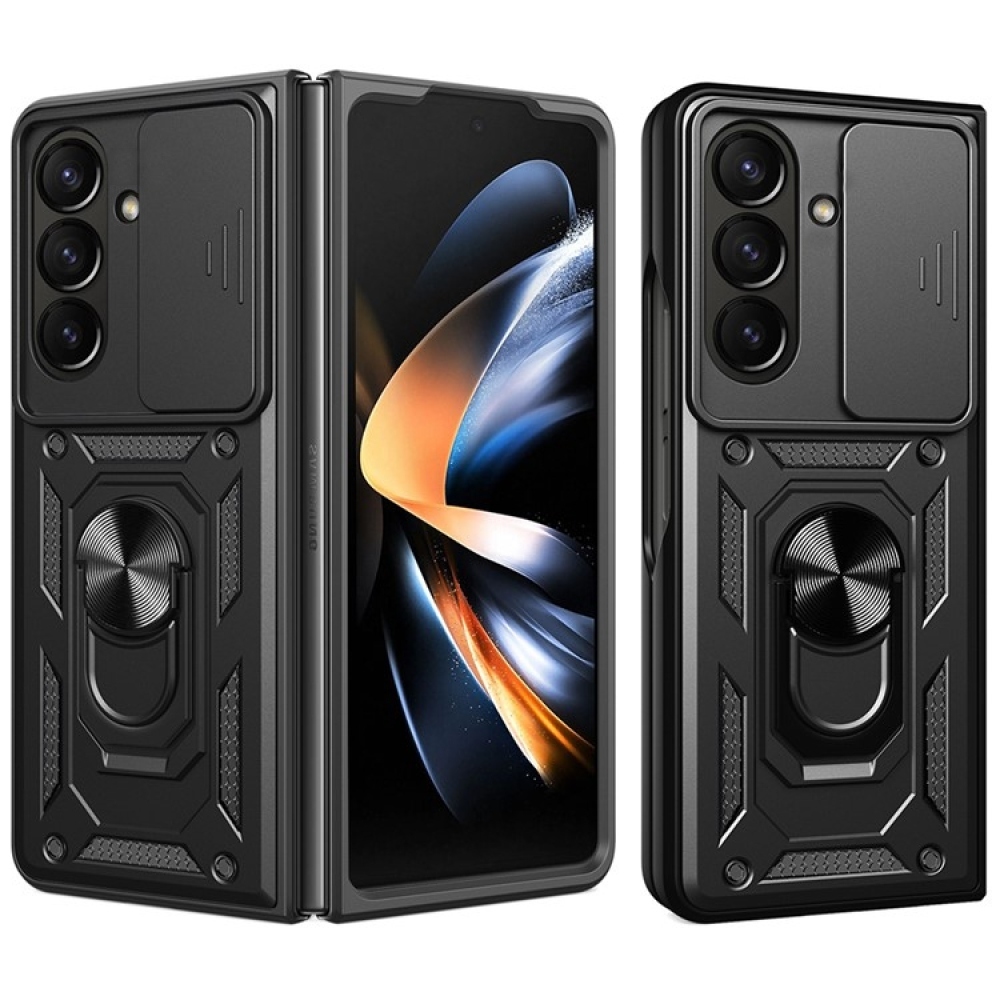 Slide odolný kryt na Samsung Galaxy Z Fold7 5G - černý