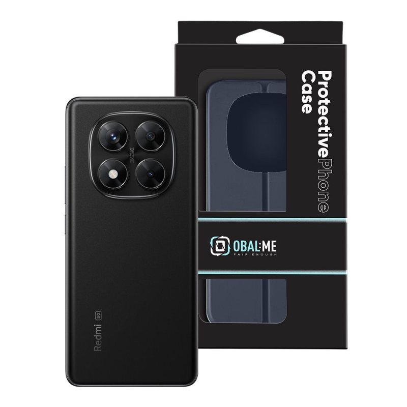 OBAL:ME SmoothTouch Pouzdro pro Xiaomi Redmi Note 14 Pro 5G/Poco X7 5G Dark Blue