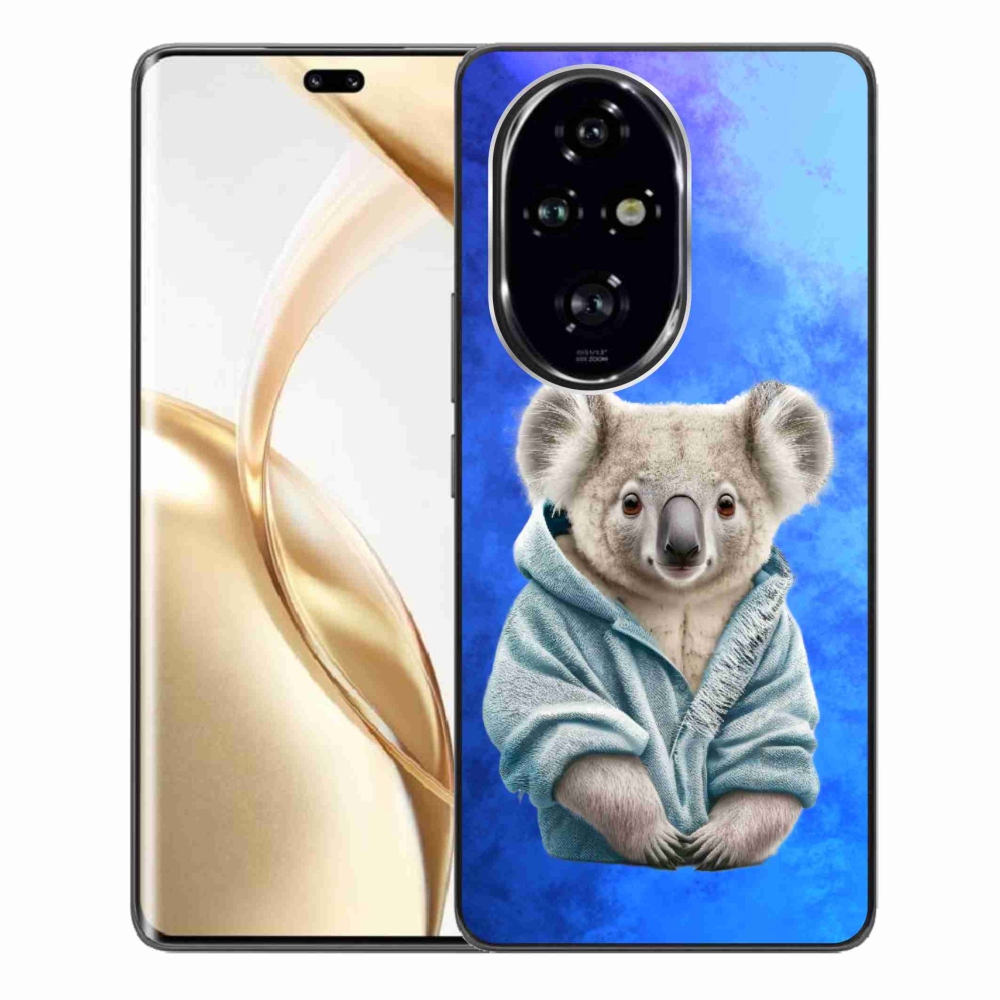 Gelový kryt mmCase na Honor 200 Pro 5G - koala ve svetru
