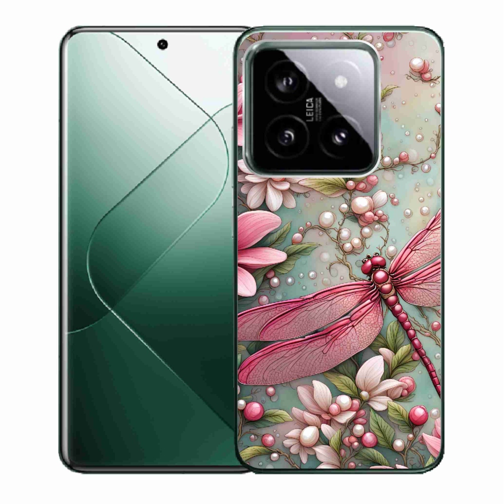 Gelový kryt mmCase na Xiaomi 14 - vážka