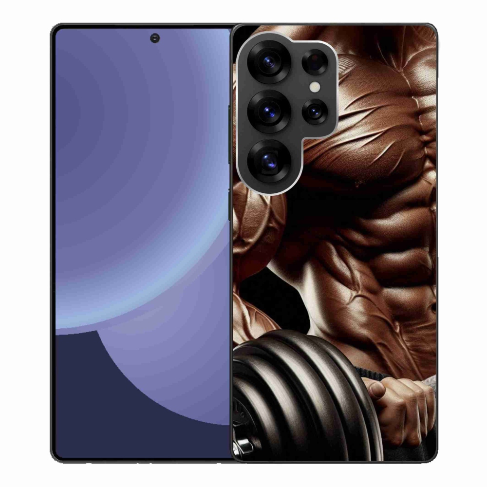 Gelový kryt mmCase na Samsung Galaxy S25 Ultra - posilování 4