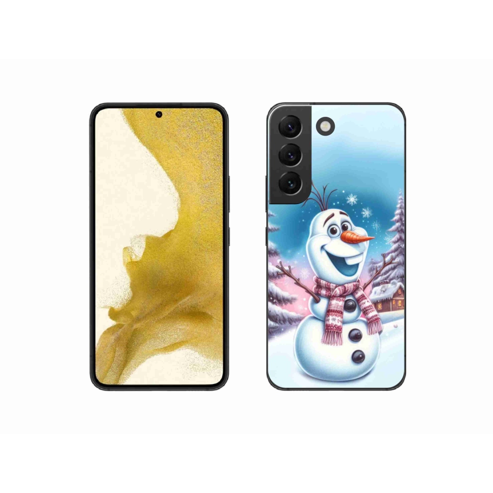 Gelový kryt mmCase na Samsung Galaxy S22 5G - ledové království