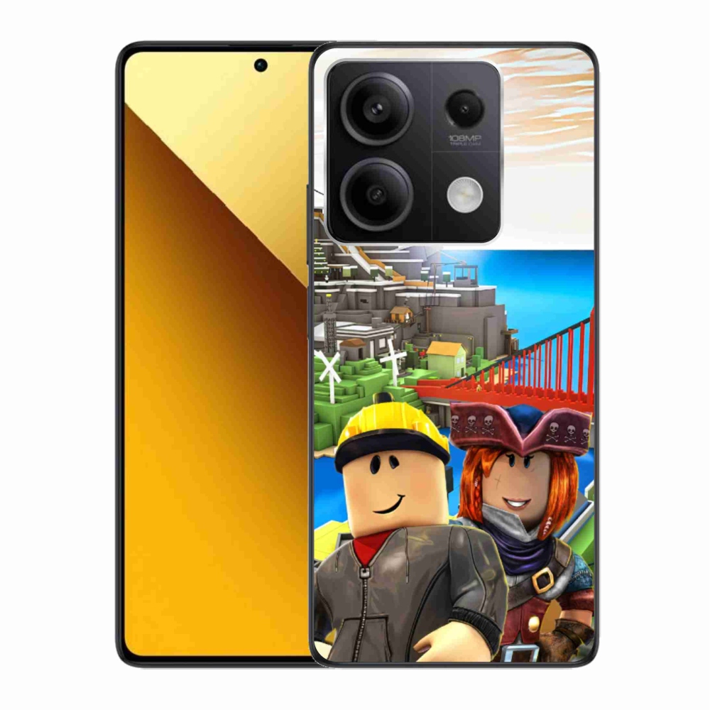 Gelový kryt mmCase na Xiaomi Redmi Note 13 5G - roblox 1