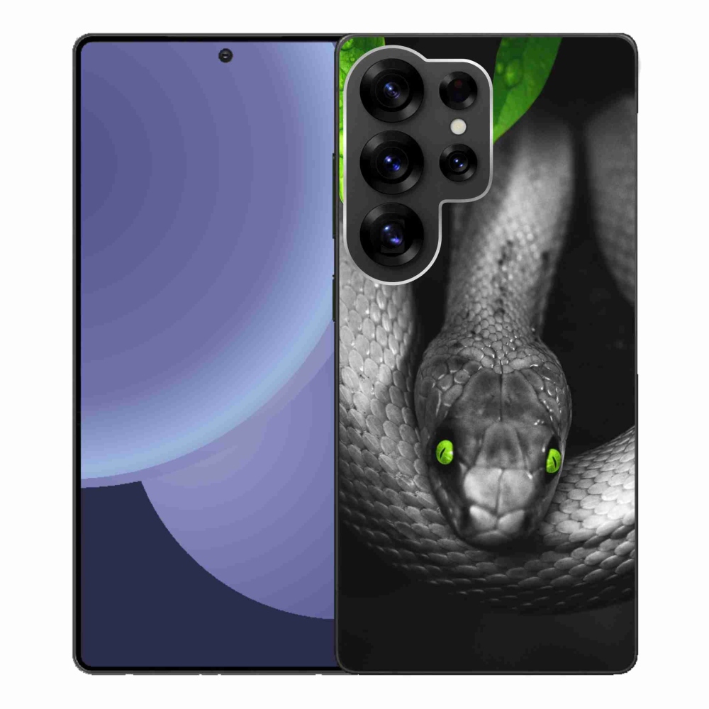 Gelový kryt mmCase na Samsung Galaxy S25 Ultra - had
