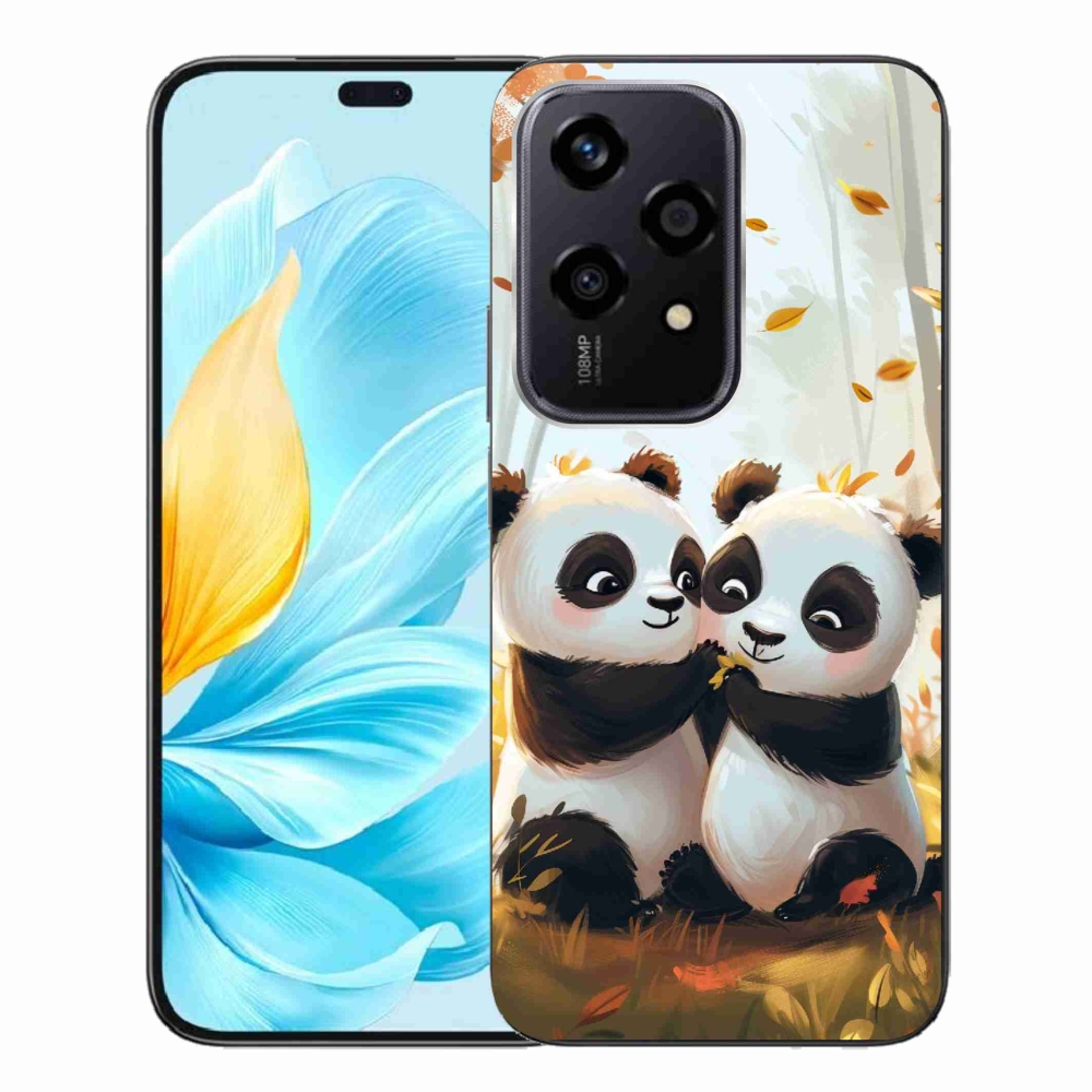 Gelový kryt mmCase na Honor 200 Lite 5G - pandy