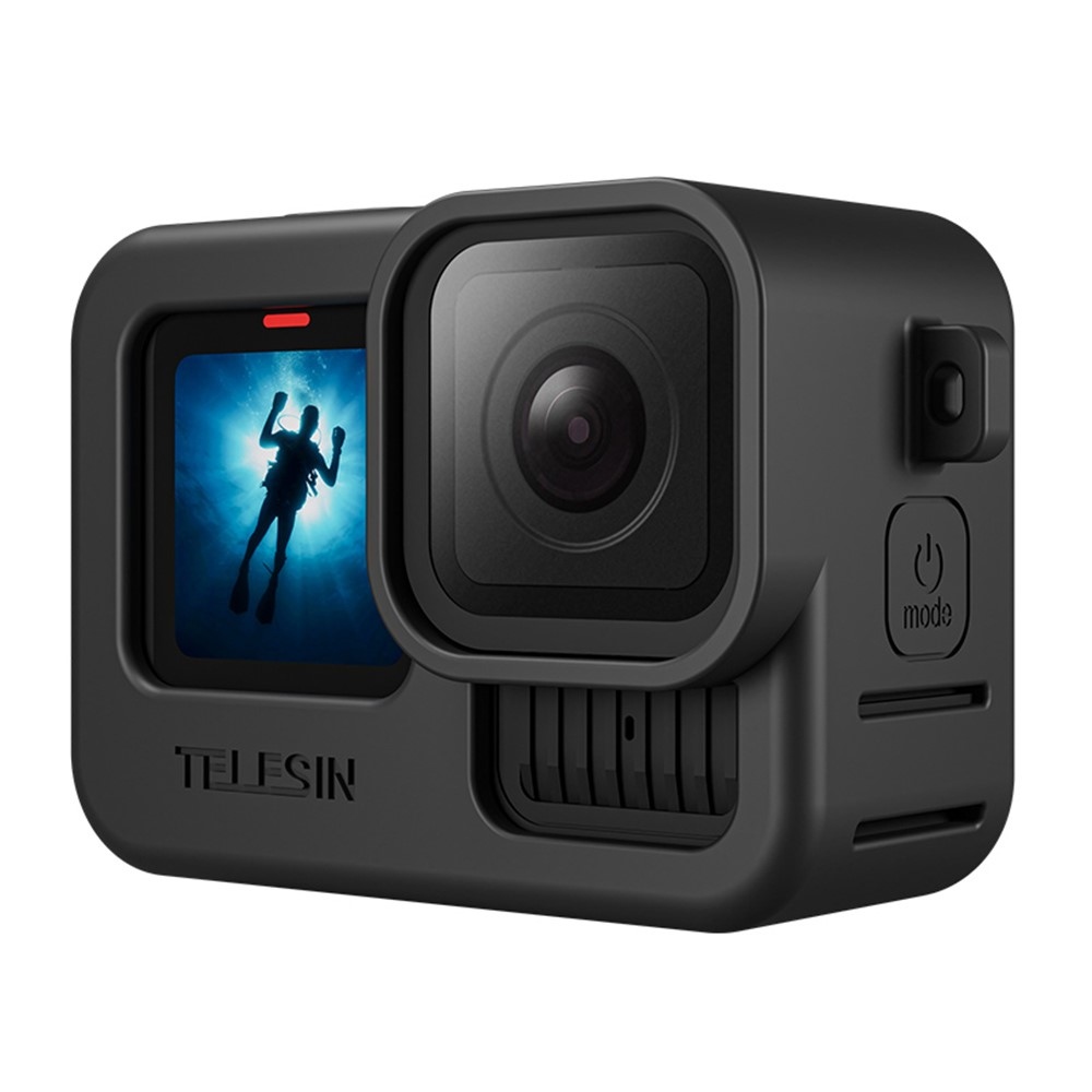 TELESIN silikonové ochranné pouzdro s krytkou objektivu pro GoPro Hero 13/12/11/10/9