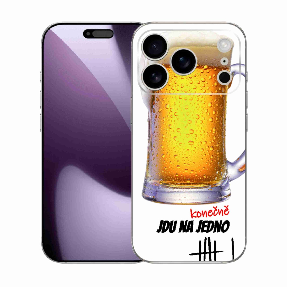 Gelový kryt mmCase na iPhone 17 Pro - jdu na jedno