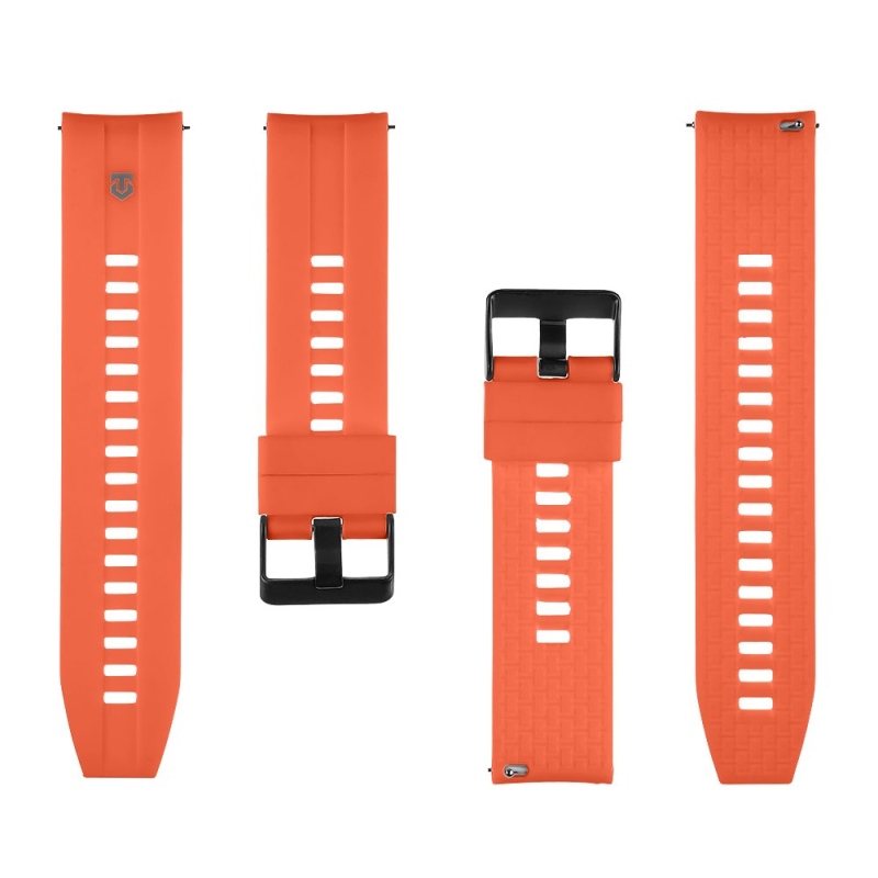 Tactical Quick Release Silikonový Řemínek 22mm Orange