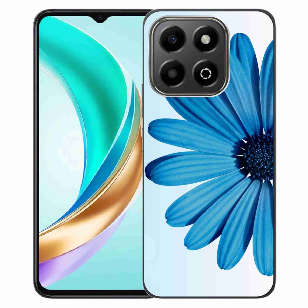 Gelový kryt mmCase na Honor X6b - modrá kopretina