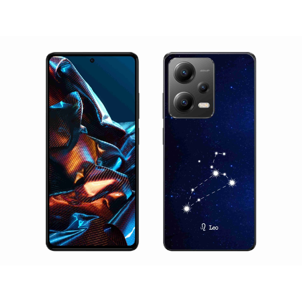 Gelový kryt mmCase na Xiaomi Redmi Note 12 Pro 5G - souhvězdí Lva