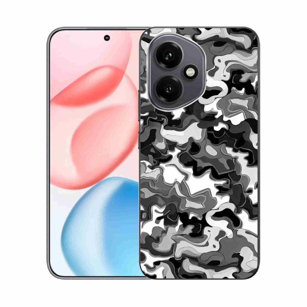 Gelový kryt mmCase na Honor 400 - maskáčový vzor 3