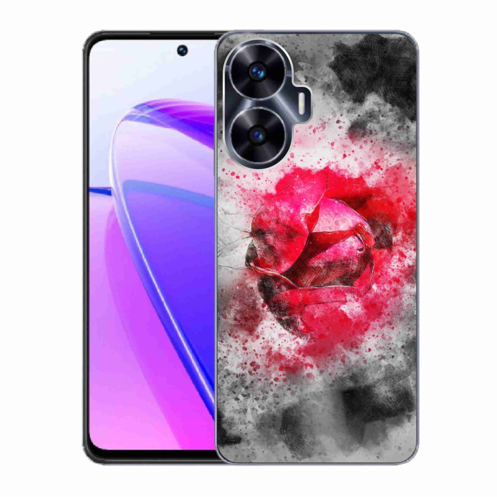Gelový kryt mmCase na Realme C55 - abstrakt 9