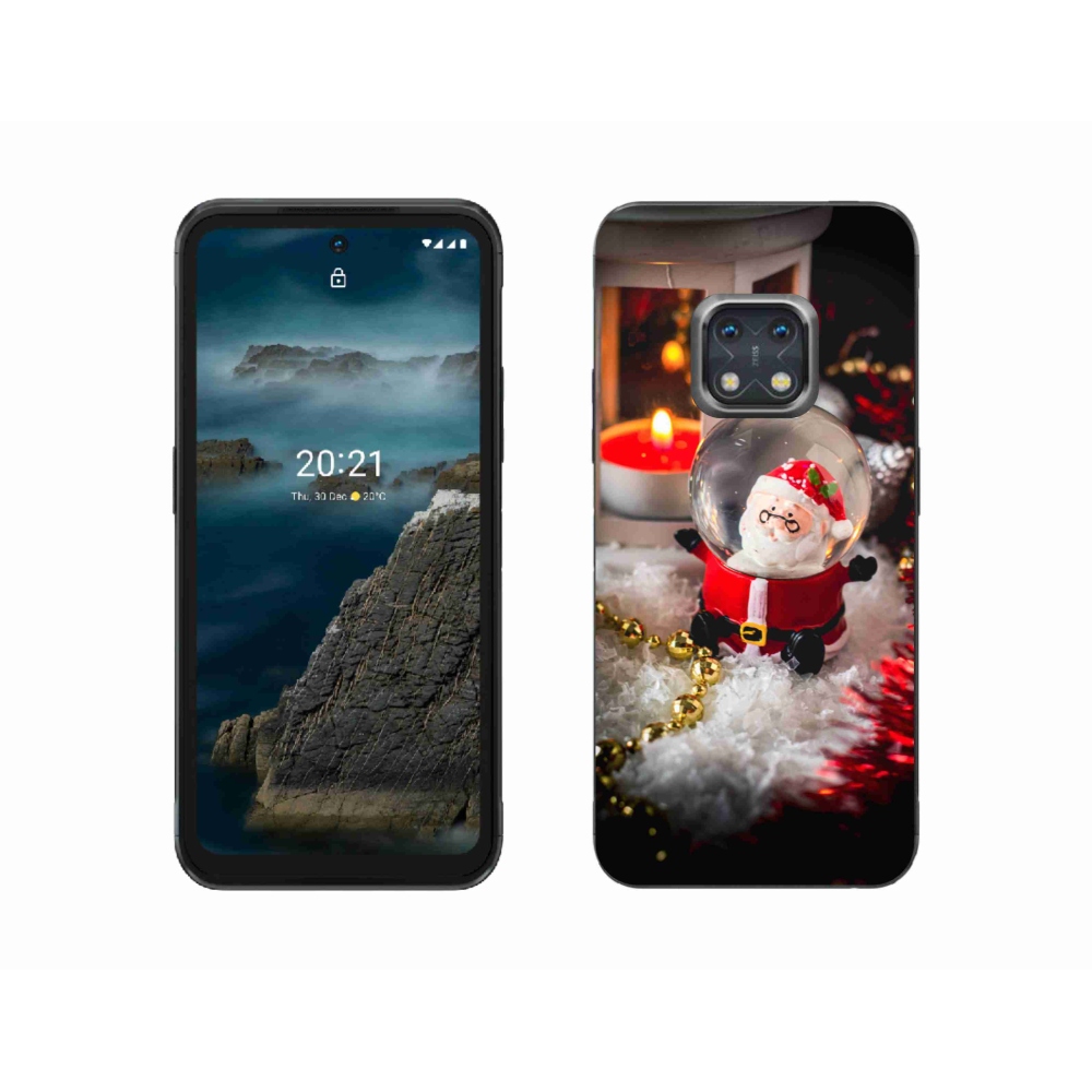 Gelový kryt mmCase na Nokia XR20 - Santa Claus 1