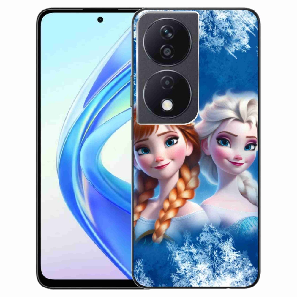 Gelový kryt mmCase na Honor X7b/Honor 90 Smart - ledové království 2