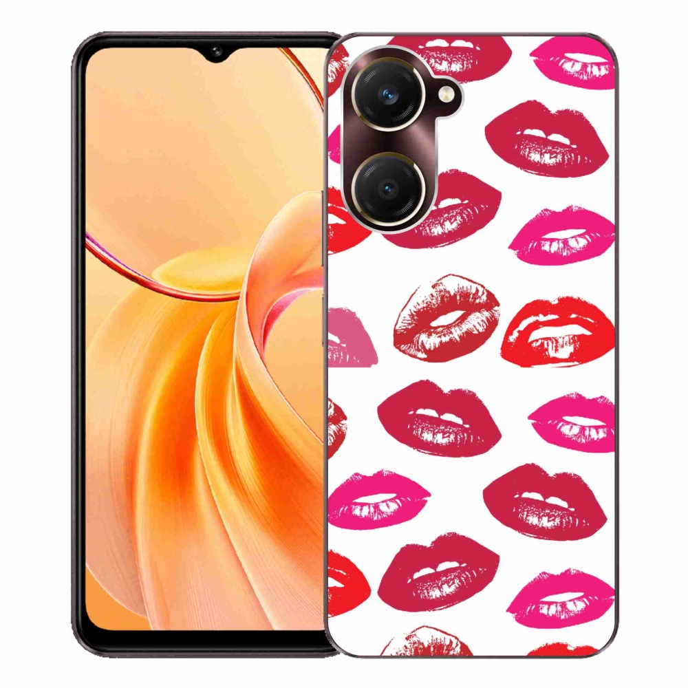 Gelový kryt mmCase na Vivo Y28s 5G - rty