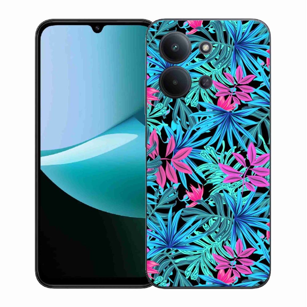 Gelový kryt mmCase na Xiaomi Redmi 15C 4G (171mm)/Poco C85 4G (171mm) - květiny 3
