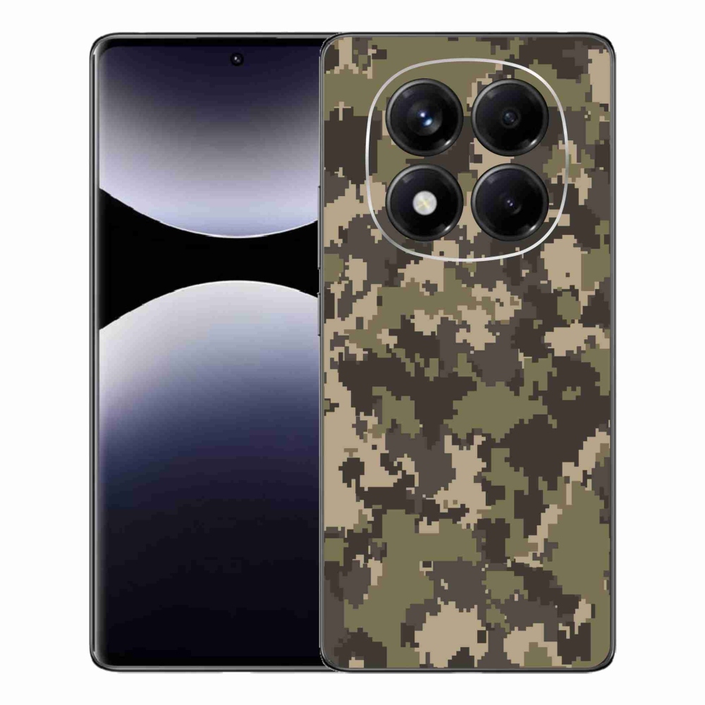 Gelový kryt mmCase na Xiaomi Redmi Note 14 Pro - maskáčový vzor 12