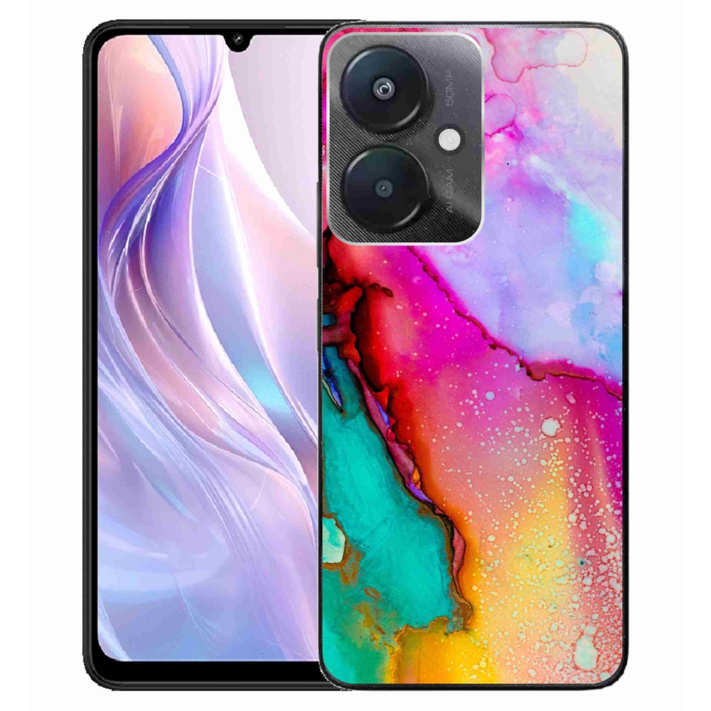 Gelový kryt mmCase na Xiaomi Redmi 13C 5G - abstrakt 24