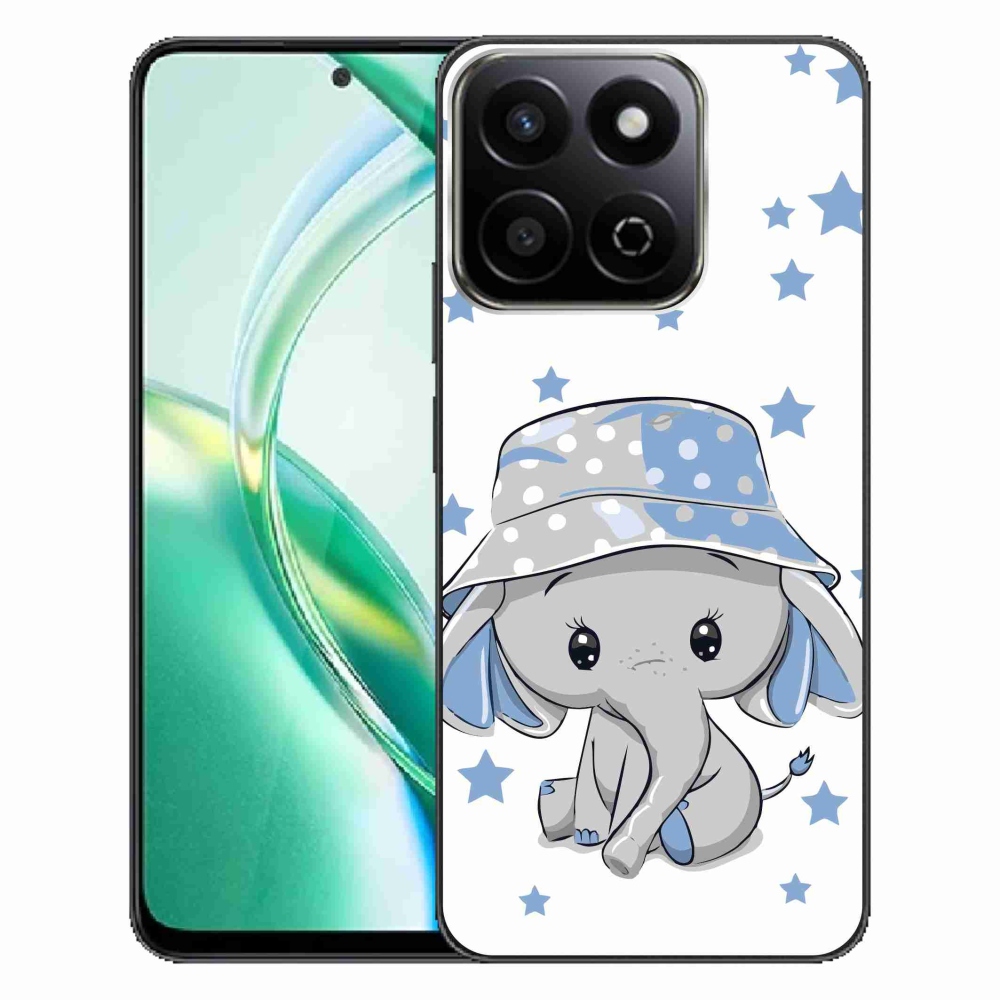 Gelový kryt mmCase na Honor 200 Smart 5G - modrý slon