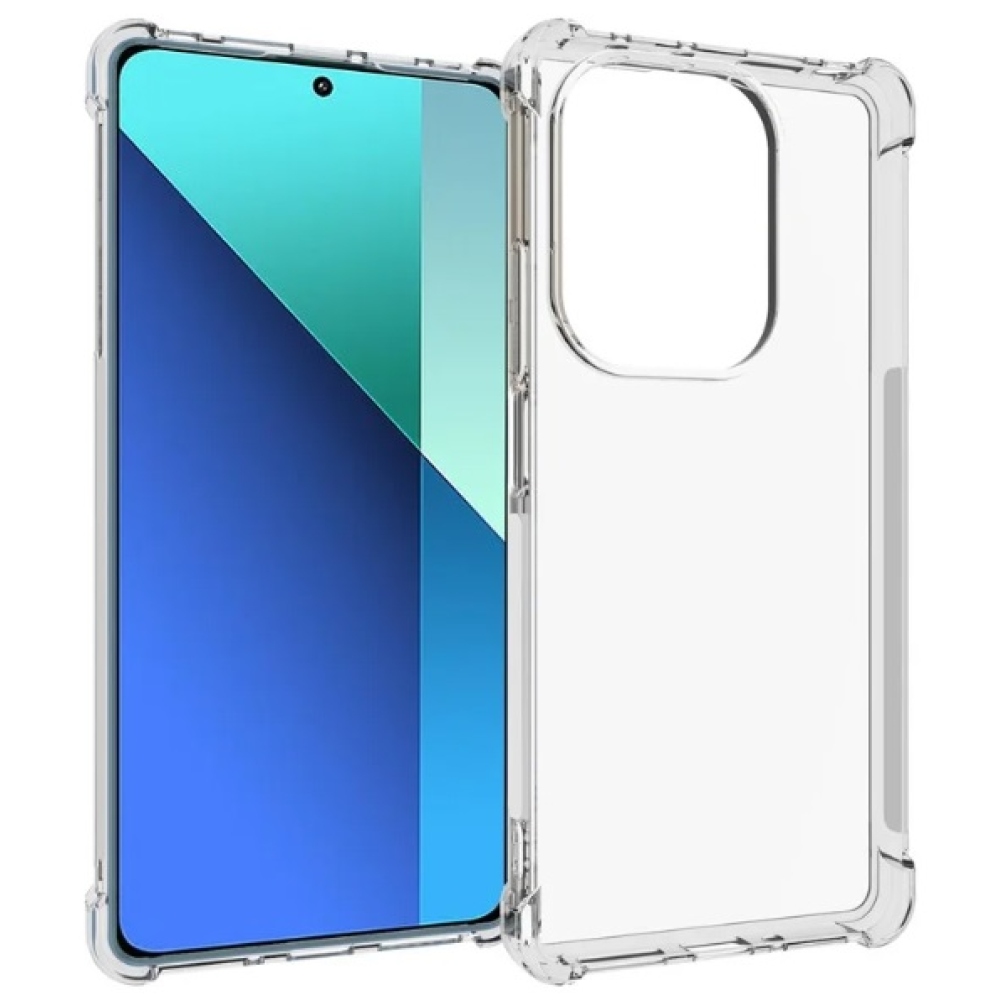 Průhledný gelový obal se zesílenými rohy na Xiaomi Redmi Note 13 Pro 4G/Poco M6 Pro - průhledný