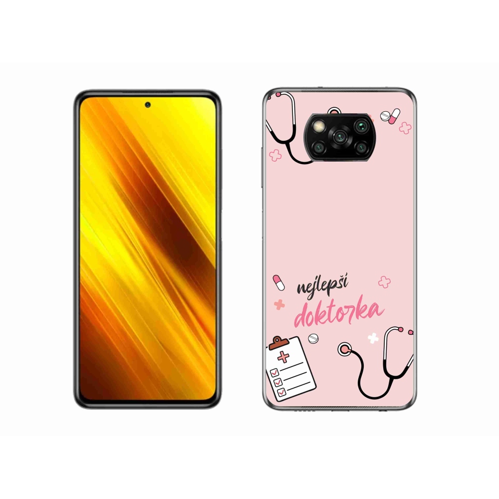 Gelový kryt mmCase na Xiaomi Poco X3 - nejlepší doktorka