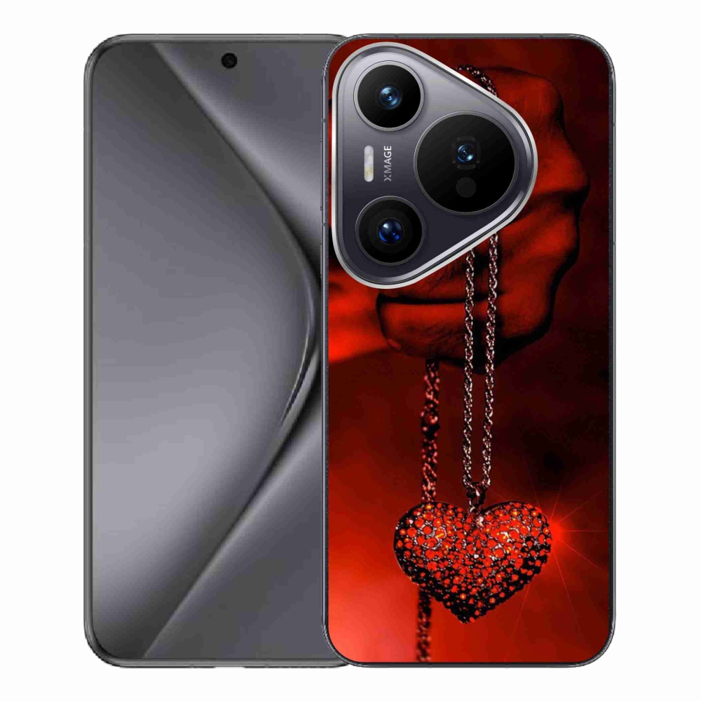 Gelový kryt mmCase na Huawei Pura 70 Pro - náhrdelník