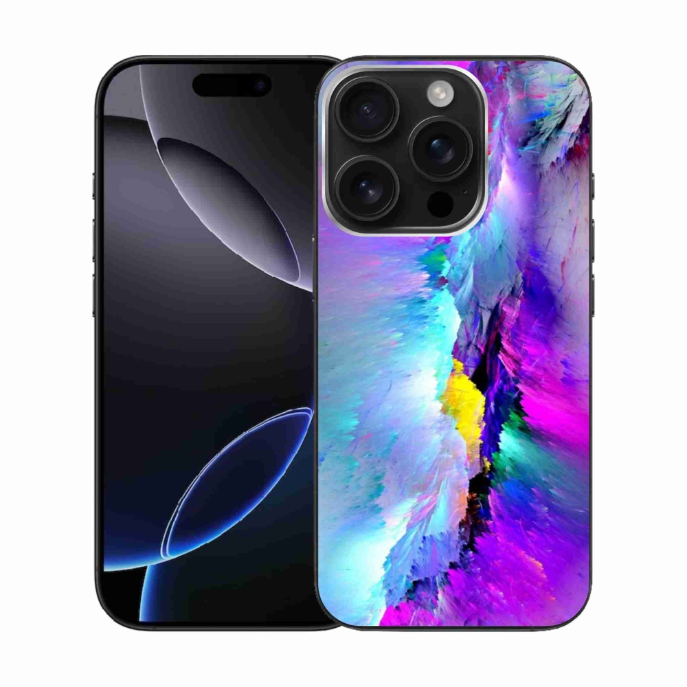 Gelový kryt mmCase na iPhone 16 Pro - abstrakt