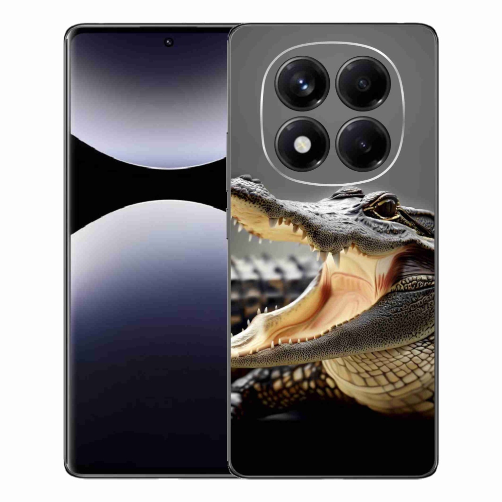 Gelový kryt mmCase na Xiaomi Redmi Note 14 Pro - krokodýl