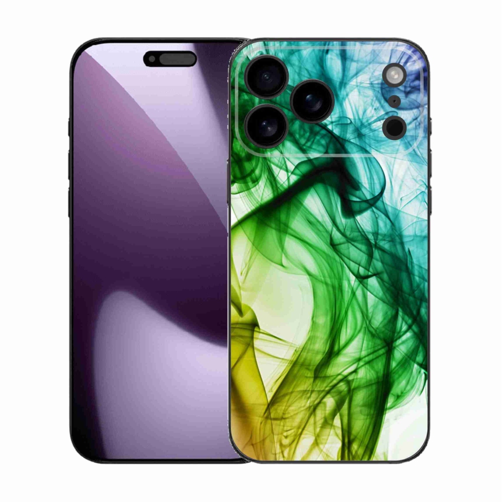 Gelový kryt mmCase na iPhone 17 Pro Max - abstraktní vzor 3