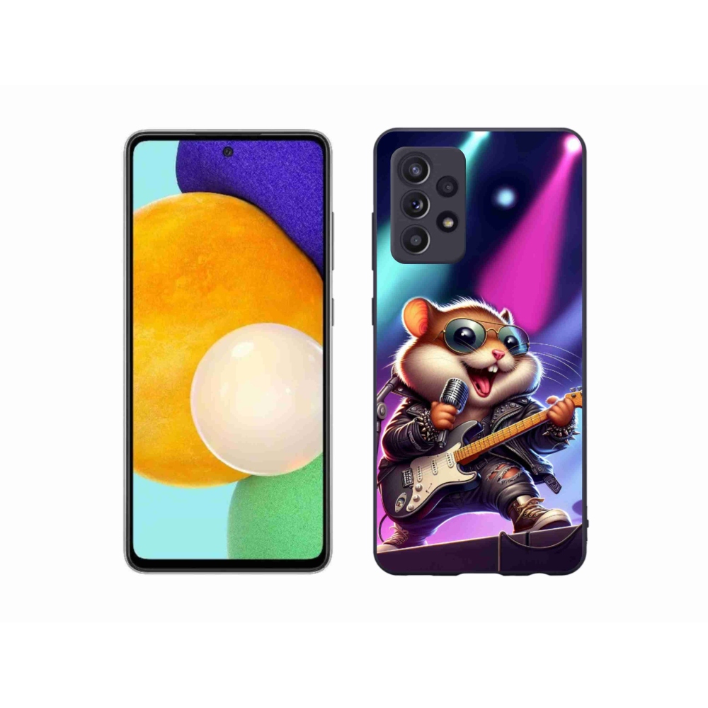 Gelový kryt mmCase na Samsung Galaxy A52/A52 5G - křeček rocker